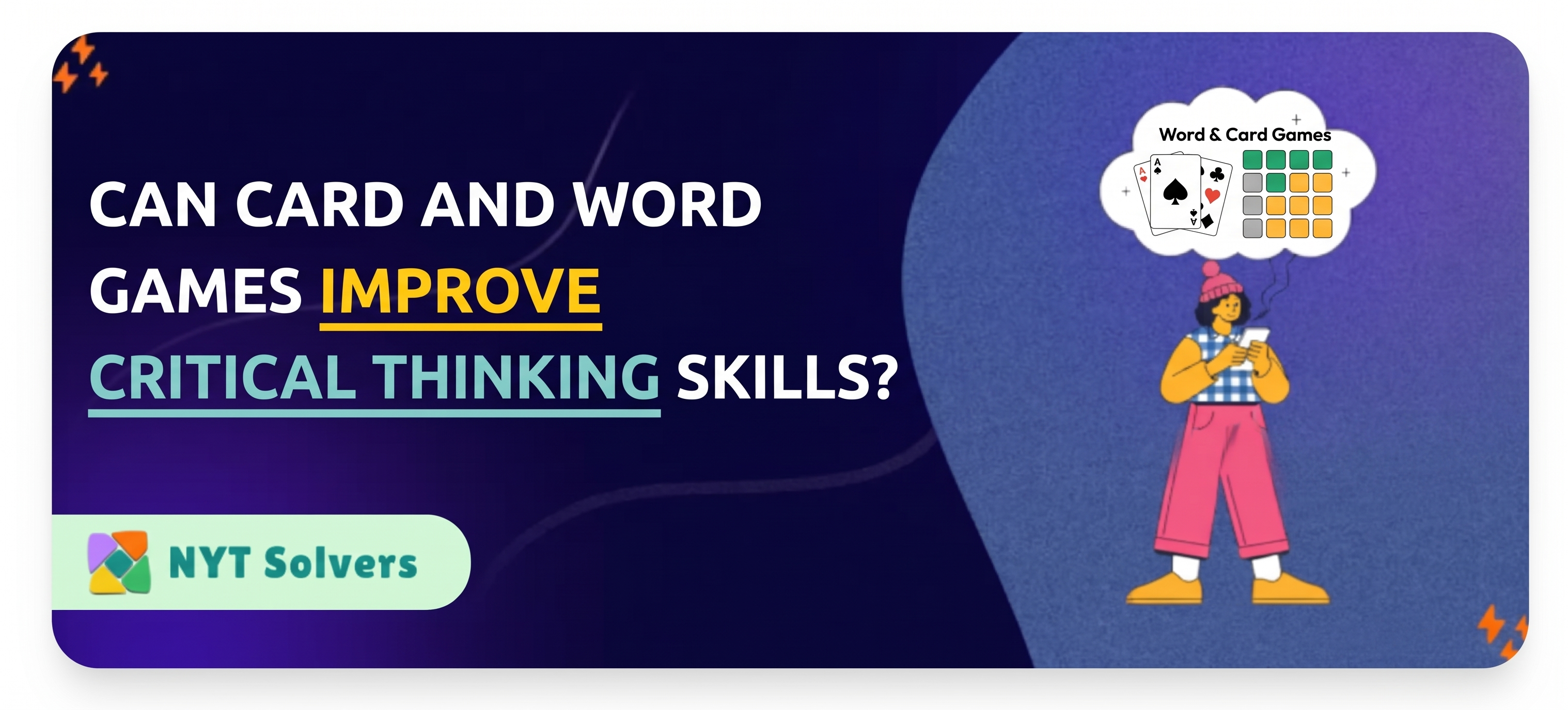 Can Card and Word Games Improve Critical Thinking Skills?